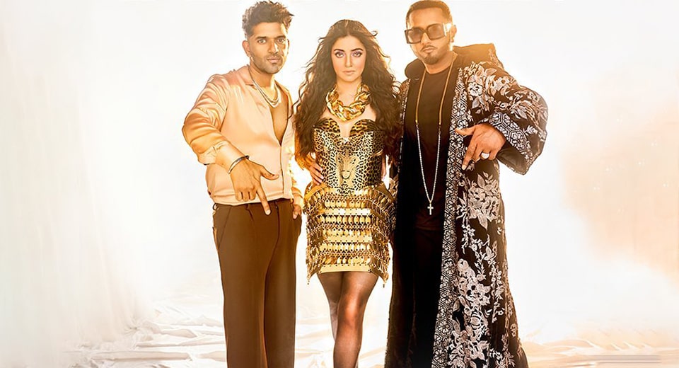 Guru Randhawa and Yo Yo Honey Singh ‘Designer’ Hits Trending No.1 on YouTube World Charts in 24 hours!